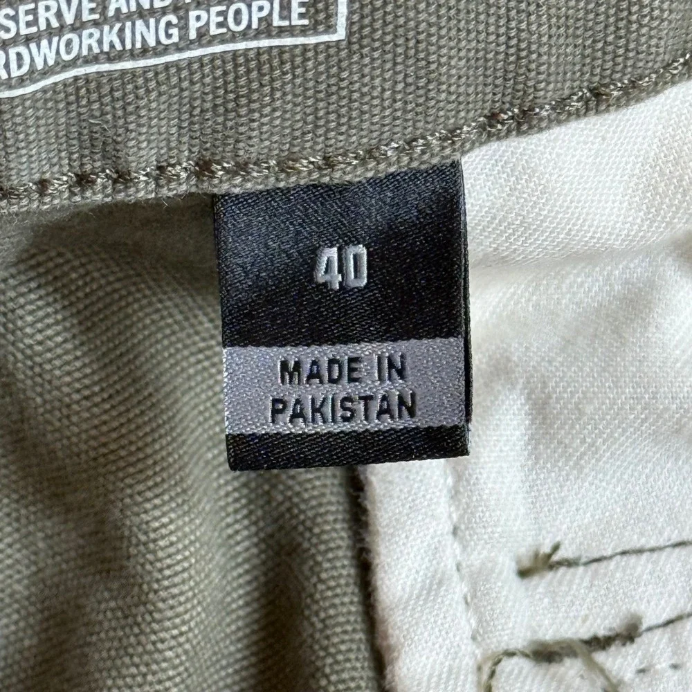 Carhartt Rugged Flex Cargo Work Shorts Mens 40 Moss Canvas Relaxed Fit BS3542